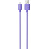 Riversong Cable USB to Micro USB 3A Lotus 08 1.2m Purple - (CM71PU)