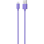 Riversong Cable USB to Micro USB 3A Lotus 08 1.2m Purple - (CM71PU)