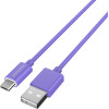 Riversong Cable USB to Micro USB 3A Lotus 08 1.2m Purple - (CM71PU)