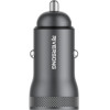 Riversong Car Charger 1xUSB/1xType-C PD 20W Safari S6 Gun Silver - (CC20G)