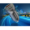 Riversong Car Charger 1xUSB/1xType-C PD 20W Safari S6 Gun Silver - (CC20G)