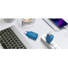 Riversong Travel Adapter SafeKub D2 2.4A Dual USB Blue - (AD29-EUBL)