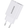 Riversong Travel Adapter SafeKub D2 2.4A Dual USB White - (AD29-EU)