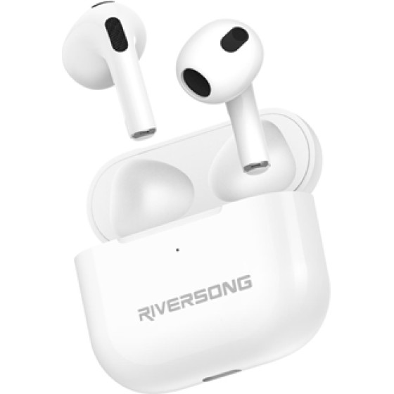 Riversong True Wireless Earbuds Air Mini Lite White - (EA150W)