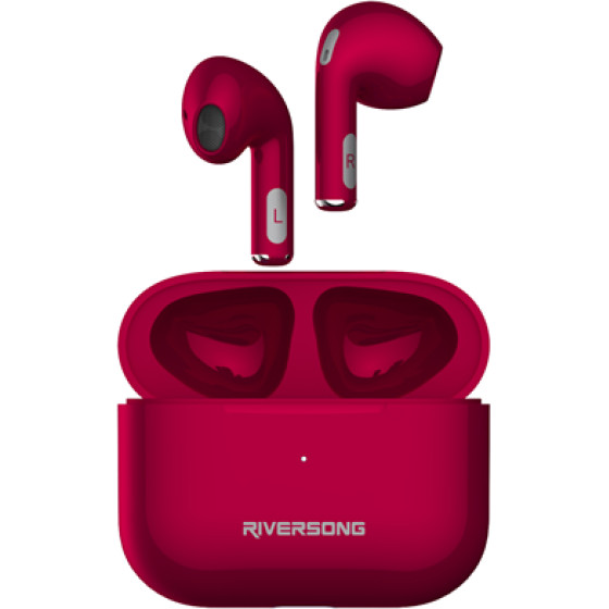 Riversong True Wireless Earbuds Air Mini Pro Red Magenta - (EA208R)
