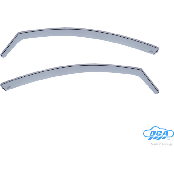 DGA Opel Vectra C 4D 2002-2008 ������� ���������� ������������� ��� �������� ���� �������� ����� (Cast Acrylic GLASS) - 2 ���. - (18033)