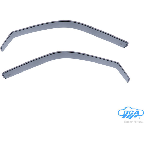 DGA Vw Transporter T5 2003+ / Transporter T6 2015+ ������� ���������� ������������� ��� �������� ���� �������� ����� (Cast Acrylic GLASS) - 2 ���. - (24024)