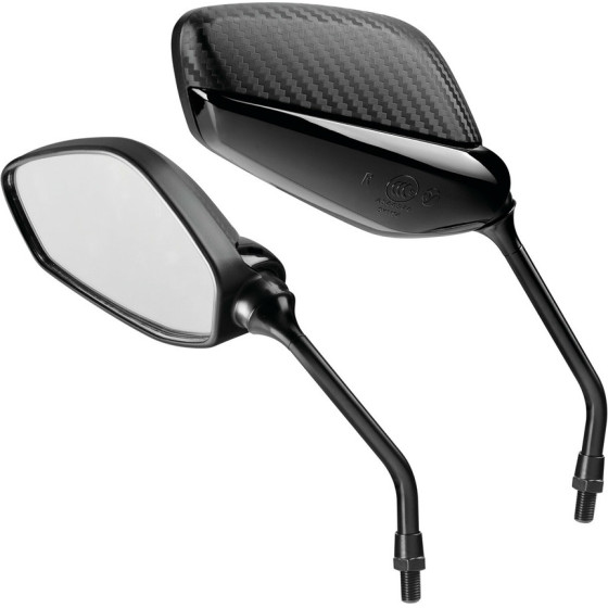 Lampa ��������� Moto M10x1,25 �����/ Carbon ����� Splinter - 2 ���. - (90709)