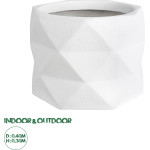 GloboStar Artificial Garden Varenna ���������� ������������ ����������� ����� ������� - Flower Pot ����� �40 x �30cm - (20742)