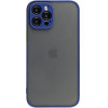 Lime Successories Lime ���� Iphone 14 Pro 6.1'' Hardshell Fusion Full Camera Protection Blue With Yellow KEYS