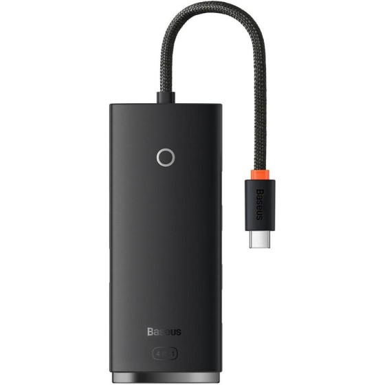 Baseus Lite Series 25cm Usb 3.0 Hub 5 ����� �� ������� USB-C - (WKQX030301)