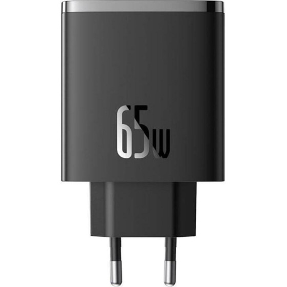 Baseus ��������� ����� ������� �� ���� USB-A ��� 2 ����� USB-C 65W Power Delivery / Quick Charge 3.0 ������ Cube Pro - (P10152301113-00)