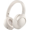 QCY H3 High-Res Headset White w. Mic, Hybrid Feed Noise Canceling With 4 Mode Anc Button - 70h - (6957141408391)