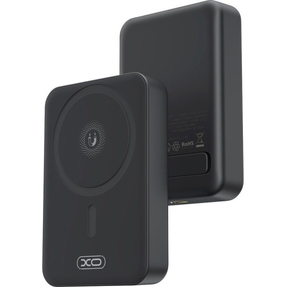 XO magnetic 15W wireless charging+PD20W fast charging 10000mAh Black - (PR231)