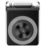 XO PR226 Mini Transparent Light Display Magnetic Absorption Fast Charging 10000mAh (Black)