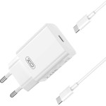 XO USB-C PD20W Fast Charging Charger with Type-C cable(NB-Q190A) - (L126)