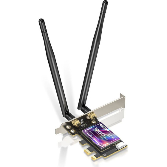 EDUP EP-9658 AX1800 WiFi (574M+1200M)+Bluetooth 5.2 PCI-E Network Adapter