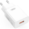 XO L127 USB-A QC18W Fast Charging Charger