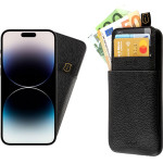 Idol 1991 ���� Iphone 14 Pro Max 6.7'' ANTI-Rfid Leather Smart Wallet BLACK