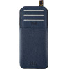 Idol 1991 ���� Iphone 15 Plus 6.7'' ANTI-Rfid Leather Smart Wallet BLUE