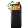 Idol 1991 ���� Iphone 15 Pro 6.1'' ANTI-Rfid Leather Smart Wallet BLACK