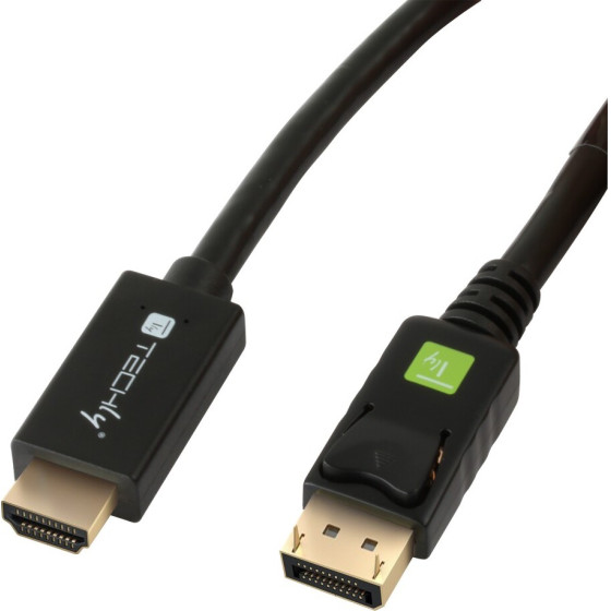 Techly Icoc DSP-H12-020 - Displayport �� Hdmi 4K ������� 2m