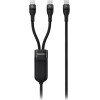 Baseus Flash Series Ii 1 To 2 Fast Charging Cable Type-C To C+C 100W 1.5m Black - (CASS060001)