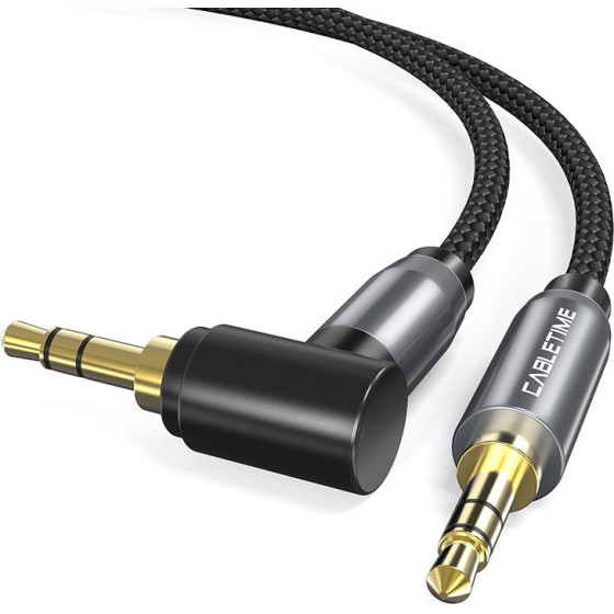 Cabletime ������� Aux Stereo 3.5mm (1/8'') 90 Degree AV311, 1m, �����