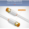 Cabletime ������� Tv M �� Tv F AV101, 75OHM, 1m, �����