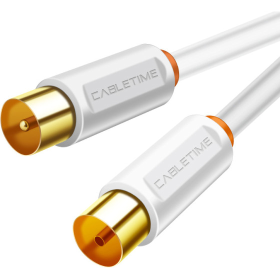 Cabletime ������� Tv M �� Tv F AV101, 75OHM, 2m, �����