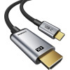 Cabletime ������� USB-C �� Hdmi C160, 4K, Gold plated, 1.8m, �����