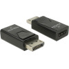 DeLock ���������� Displayport 1.2 �� Hdmi 4K, Passive, ������ - (66234)