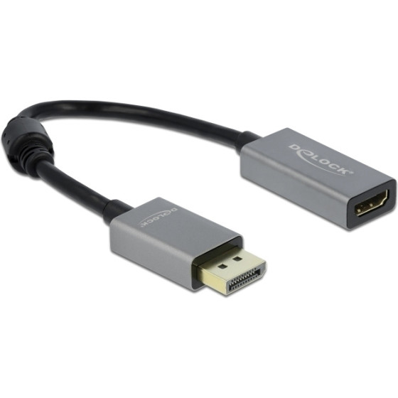 DeLock ���������� Displayport 1.4 �� Hdmi 4K HDR, active, ���� - (66436)