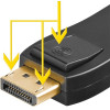 Goobay ���������� Displayport �� Hdmi gold-plated, ������ - (51719)