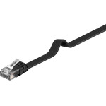 Goobay ������� ������� Cat 6 U/UTP, flat, copper, 5m, ����� - (95387)