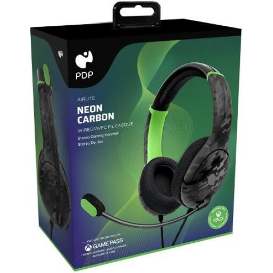 PDP Airlite Wired Xbx - Neon Carbon - (049-015-CMGG)