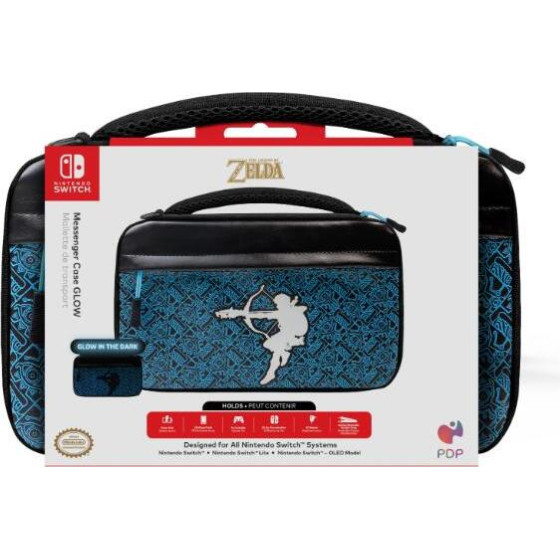 PDP Messager Case - Sheikah Shoot Glow In The Dark - (500-139-SKSG)