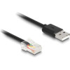 DeLock ������� Usb �� RJ50 ��� Barcode scanner, spiral, 2m, ����� - (90602)