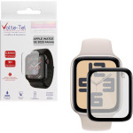 Volte-Tel Tempered Glass Apple Watch Se 2023 44mm 3D Edge 1.78'' 9H 0.30mm Full Glue Full Cover BLACK