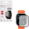 Volte-Tel Tempered Glass Apple Watch ULTRA/Ultra 2 49mm 1.92'' 9H 0.30mm Full Glue Full Cover BLACK