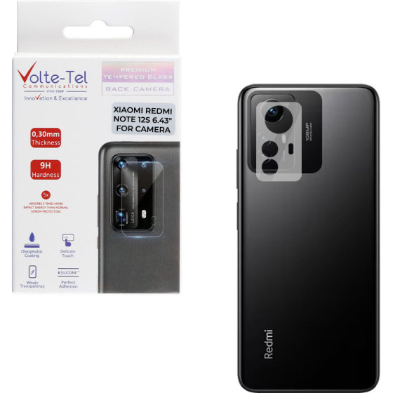 Volte-Tel Tempered Glass Xiaomi Redmi Note 12S 6.43'' 9H 0.30mm For CAMERA