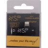 NSP Adaptor 2 In 1 Charging And Audio Adapter Lightning To 3.5MM JACK+Lightning BLACK