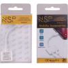 NSP Adaptor Cable 2 In 1 CHARGING-Audio Adapter Lightning To 3.5MM JACK+Lightning 2.4A WHITE