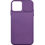 Powertech ���� Camshield Soft ��� Iphone 15 Pro Max, ��� - (MOB-1940)