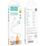 Hoco Crystal Color Silicone Charging ������� �������� LIGHTNING, ����� - (X97)
