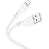 Hoco Crystal Color Silicone Charging ������� �������� LIGHTNING, ����� - (X97)