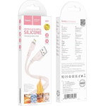 Hoco Crystal Color Silicone Charging ������� ��������, LIGHTNING, ��� - (X97)