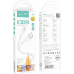 Hoco Crystal Color Silicone Charging ������� ��������, TYPE-C, ����� - (X97)