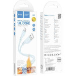 Hoco Crystal Color Silicone Charging ������� ��������, TYPE-C, ���� - (X97)