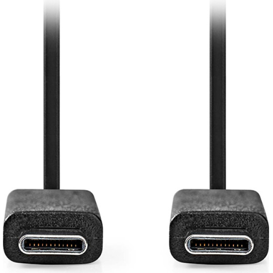 Nedis ������� USB 3.2 Gen 2x1 Type-C ���. - USB Type-C ���., 1m CCGL64750BK10